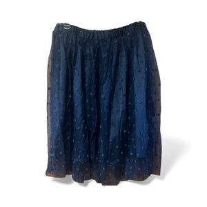 Frock Shop Mesh Swiss Dot Skirt‎